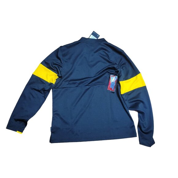 Nike Iowa Hawkeyes Black Gold Dri Fit 1/4 Zip Football L/S Shirt jersey Small S - Picture 9 of 9